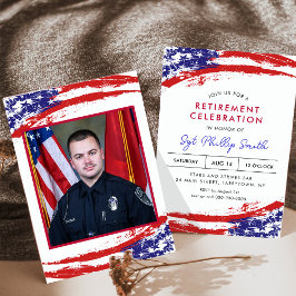 USA Party für das Renten von Militärpolizei unter  Einladung