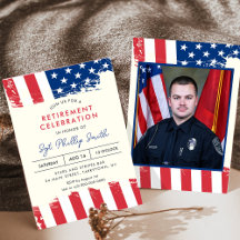 USA Party für das Renten von Militärpolizei unter 