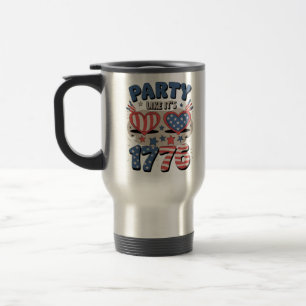 USA Party Like It's 1776, America, Independence Da Reisebecher