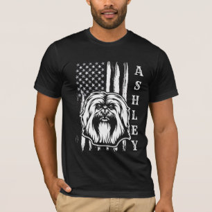 USA Patriot Havanese Hund US Haustier T-Shirt