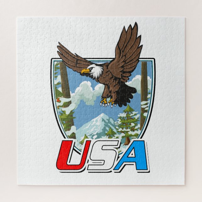USA Patriot Logo (Vertikal)