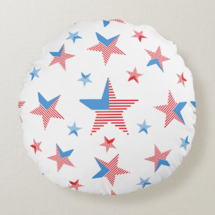 Usa Patriot Rundes Kissen
