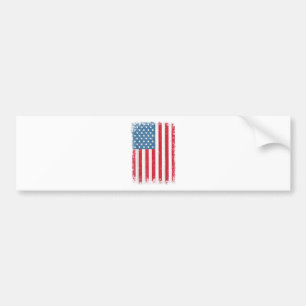 USA Patriotic American Flag for Men Women Kids Boy Autoaufkleber