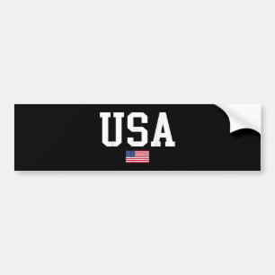 USA Patriotic American Flag for Men Women Kids Boy Autoaufkleber