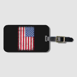 USA Patriotic American Flag for Men Women Kids Boy Gepäckanhänger