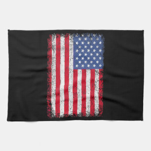 USA Patriotic American Flag for Men Women Kids Boy Geschirrtuch