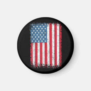 USA Patriotic American Flag for Men Women Kids Boy Magnet
