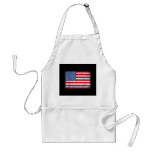 USA Patriotic American Flag for Men Women Kids Boy Schürze