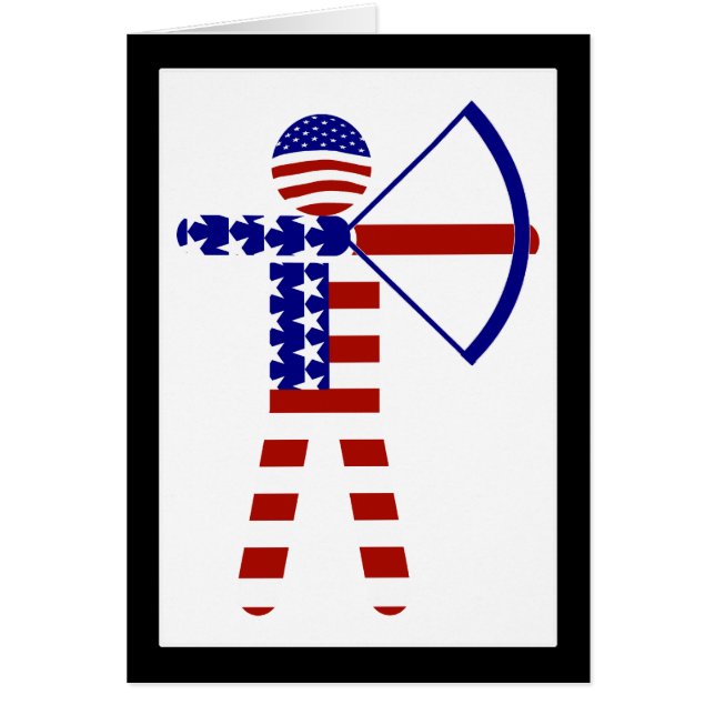 USA Patriotic ARCHERY (Vorne)