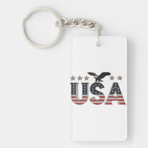 USA Patriotic Eagle + Stars Drapeau Design pour Fi