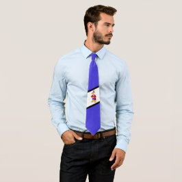 USA Patriotic Eagle Uncle Sam Necktie Krawatte