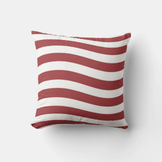 USA PATRIOTIC FLAG STRIPES COUSSIN