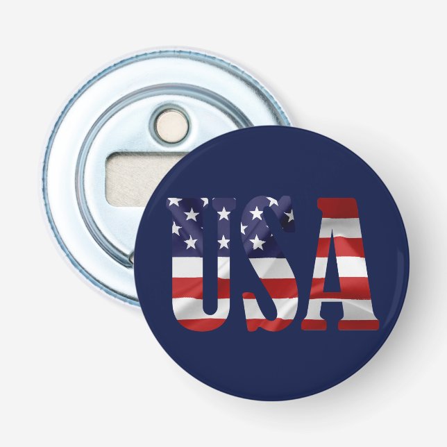 USA Patriotic Flaschenöffner (Vorderseite)