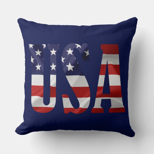 USA Patriotic Kissen (Vorderseite)