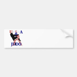USA Patriotic Martial Arts JUDO Autoaufkleber
