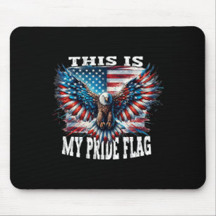 Usa Patriotic Mens American Flag Usa Eagle Flag 4t Mousepad