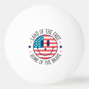 USA Patriotic Tischtennisball