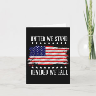 USA patriotisch - amerikanische Flagge Freiheit - Karte