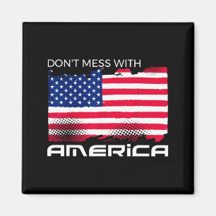 USA patriotisch - amerikanische Flagge Freiheit - Magnet