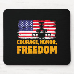 USA patriotisch - amerikanische Flagge Freiheit - Mousepad