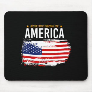 USA patriotisch - amerikanische Flagge Freiheit -  Mousepad