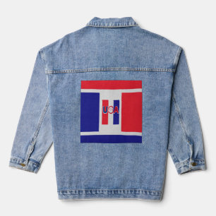 USA Patriotisch Jeansjacke
