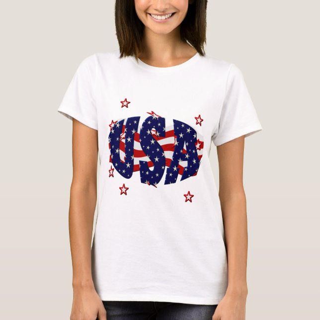 USA-Patriotisch T-Shirt (Vorderseite)