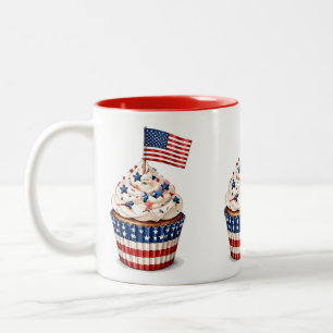 USA Patriotische 250. 4.-Juli-Feier Zweifarbige Tasse