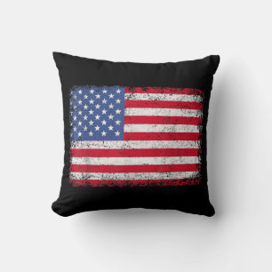 USA Patriotische Amerikanische Flagge Für Männer F Kissen