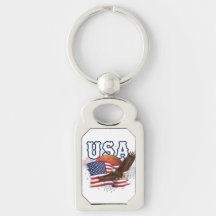 USA Patriotischer Adler mit Mars Roter Planet Desi