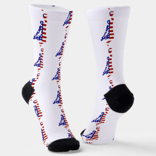 USA Patriotischer BASKETBALL Socken