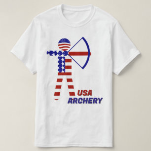 USA Patriotischer BOGENSCHUSS T-Shirt
