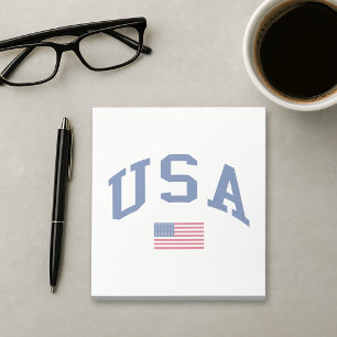 USA Patriotischer Unabhängigkeitstag Amerikanische Notizblock