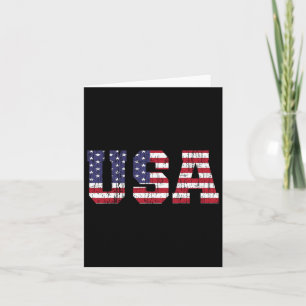 USA Patriotisches Amerikanisches Flagge Shirt Männ Karte