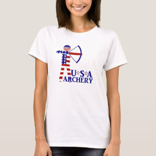 USA Patriotisches BOGENSCHIESSEN T-Shirt