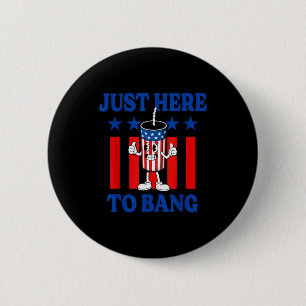 USA patriotisches Feuerwerk für Männer, nur hier z Button