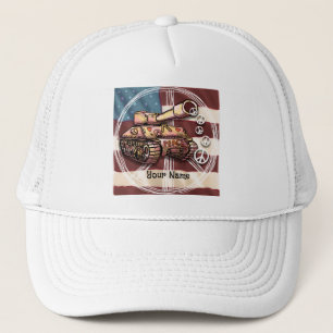USA Peace Tank Truckerkappe