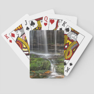 USA, Pennsylvania, Benton. Empfindlicher Spielkarten