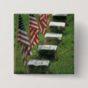 USA, Pennsylvania, Gettysburg. Bürgerkrieg Button