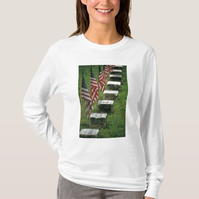 USA, Pennsylvania, Gettysburg. Ziviler Krieg T-Shirt (Vorderseite)
