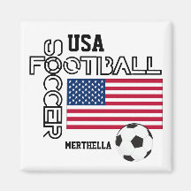 USA - Personalisiert Soccer Football