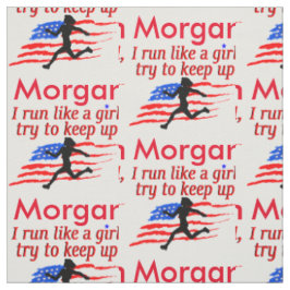 USA - PERSONALISIERTER ZUG UND FELDFABRIK STOFF