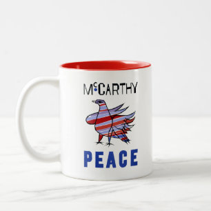 USA Politisch unmodifizierte Vintage Fotos Alte Äs Zweifarbige Tasse