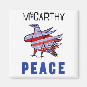 USA Politische unbearbeitete Vintage-Fotos alte Äs Magnet