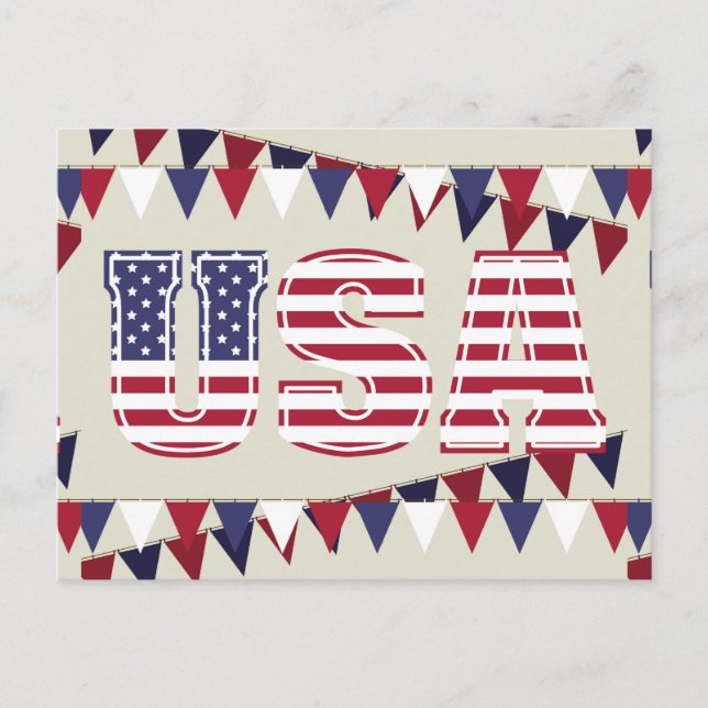 USA POSTKARTE (Vorderseite)