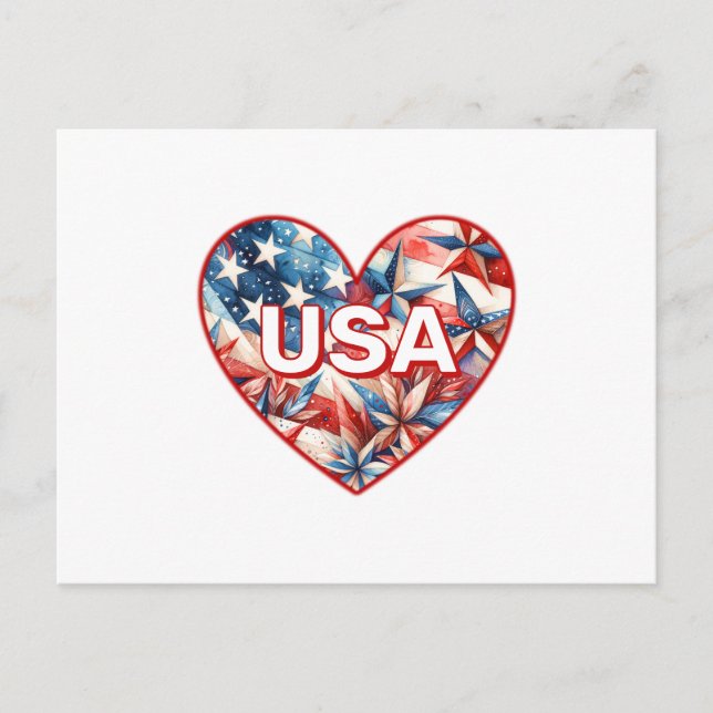 USA POSTKARTE (Vorderseite)