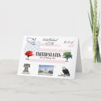 USA Postkarte | USA