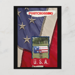 USA Postübergabe Postkarte