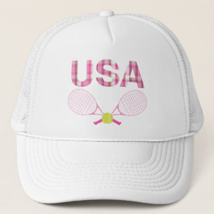 USA Preppy Tennis Truckerkappe
