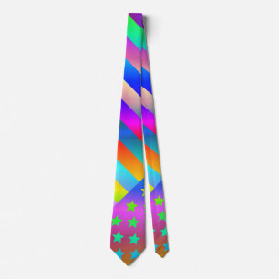 USA Rainbow Flag Neck Tie Krawatte